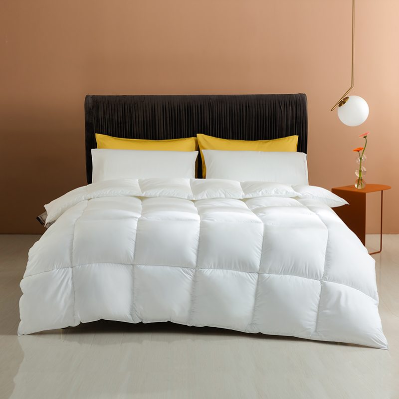 Goose Down Duvet 100% Cotton Fabrik Untuk Hotel Bintang
