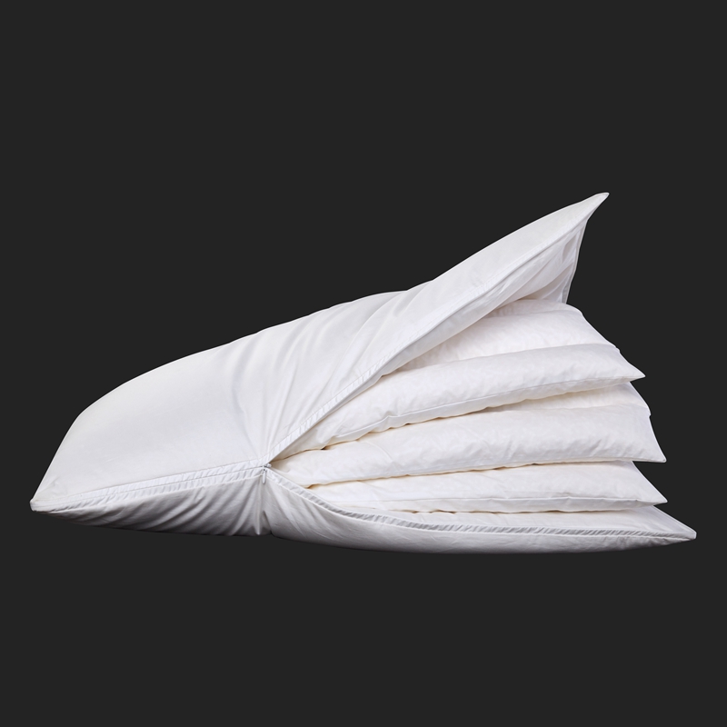 Bantal Boleh Laras Ketinggian Lima Lapisan Reka Bentuk L Bantal Zip Panjang